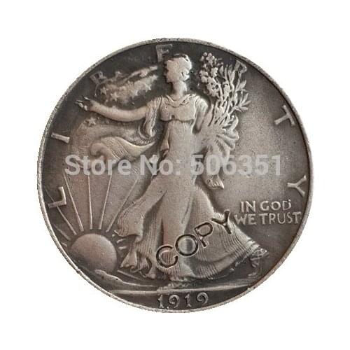 1919,P D S Walking Liberty Half Dollar COPY COINS