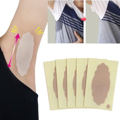 3-10Pcs Antiperspirant Underarm Pads Armpit Sweat Pads Gasket from Sweat Summer Deodorants Armpit Absorbent Sticker Anti Sweat