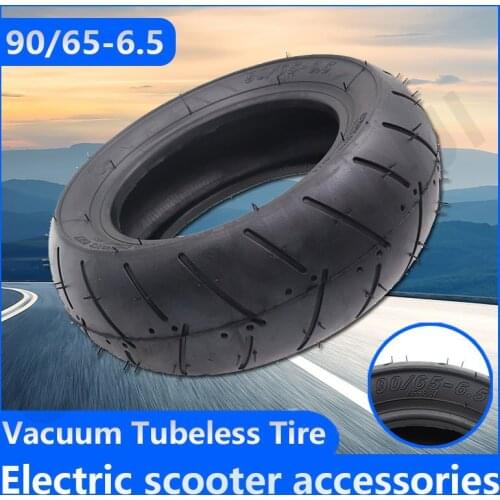 90/65-6.5 Vacuum Tire 90 / 65 - 6.5 Inner Tube Tyre Bent Valve for 47cc/49cc Mini Pocket Bike Electric Scooter Front/rear Tire