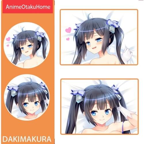 Anime Is It Wrong To Try To Pick Up Girls In A Dungeon? Hestia Throw Pillow Cover Hugging Pillowcase Otaku Bedding Dakimakura