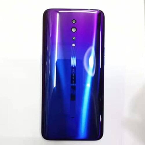 100% Original Back Housing For OPPO Reno Z Back Cover Glass Battery Case camera len flash camp with LOGO Replacement MIXUEWEIQI