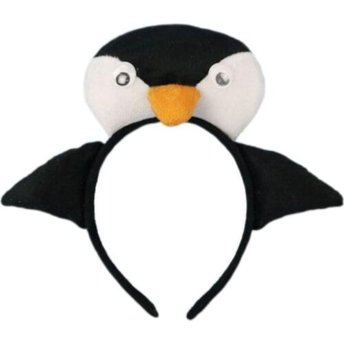 Halloween Festival Children Performance Props Headband Little Penguin Headbands Adult Masquerade Hair Accessories