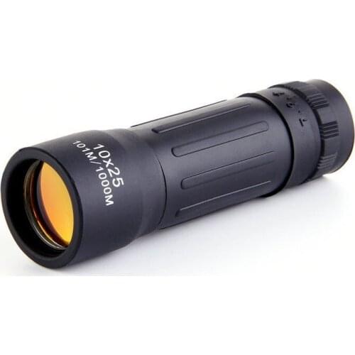 10x25 Mini Pocket Monocular Telescope Zoom Theatrical Binoculars Eyepiece Portable For Hunting Camping Compact Rifle Telescope
