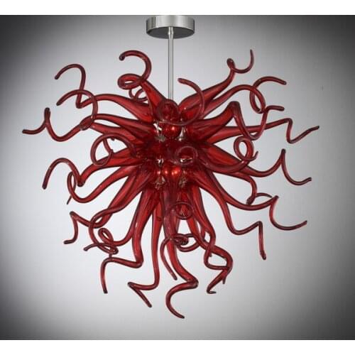 Moroccan Festival Light Living Room Red Chinese Pendant Lights 110v-240v LED Bulbs