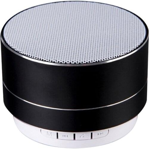 Portable Mini Cannon Metal Colorful Lighting Bluetooth Audio Wireless Card Small Speaker Mobile Computer Notebook