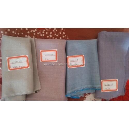 Conductive 55% Silver blue color Electricity RF Shielding Anti-Radiation Fabric