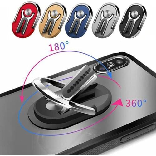 Universal Car Phone Holder Air Vent Mount Stand For iPhone 12 11 Samsung Huawei Xiaomi 360 Degree Magnetic Finger Ring Holder