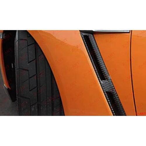Z-ART R35 Carbon fiber front fender vents for GTR carbon fiber side vents for GT-R carbon fiber front fender air in take