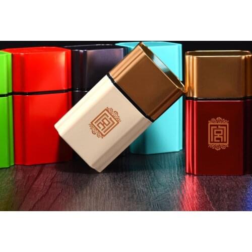 Metal Tea Box Tinplate Small Sealed Green Tea, Jasmine Tea Cans Packaging Cans Tea Coffee Sugar Storage Jars