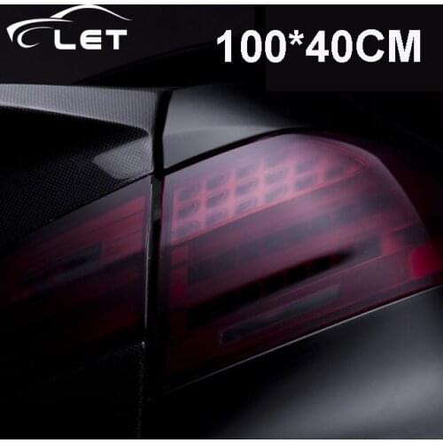 100cm x 40cm car styling Matte Black Headlight Film Tint Taillight Motorbike Headlight Rear Lamp smoked Tinting Film Matt smoke
