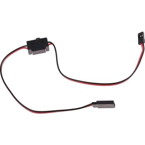 Power On/off Switch 3 Way for JR FUTABA Receiver Cord for RC Boat Car Parts