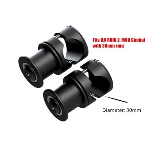 HONTOO Gimbal Rod Adapter 30mm for DJI RONIN 2 MOV Gimbal Stabilizer Support Ring