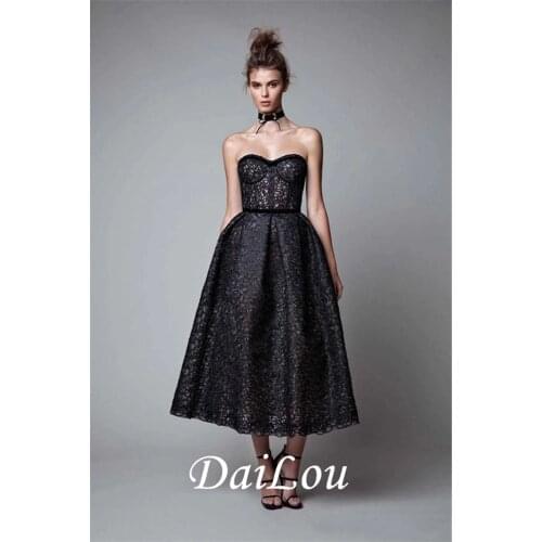 Женские вечерние платья ниже колена AiWeiWan China At AliExpress