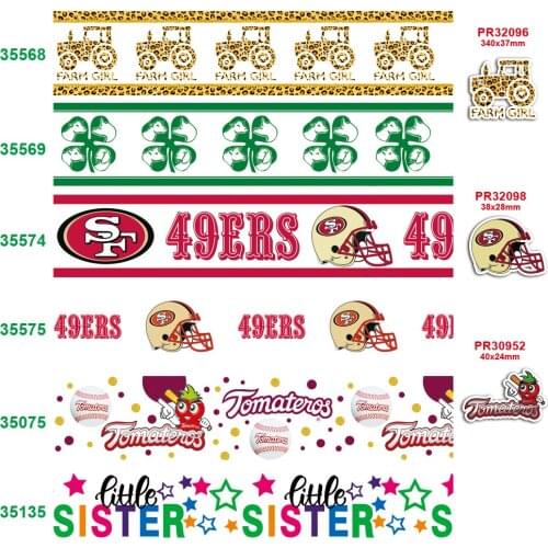 Free shipping 2020 new arrival 50yards cartoon printed grosgrain ribbons35568