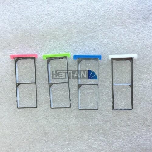 For Meizu M1 Note Dual SIM Card Slot Tray Adapter Original Card Slot Holder Replacement Spare Parts for MEIZU M1 Note M463U