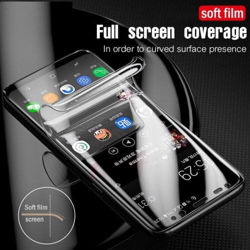 Full Cover Hydrogel Film For Asus Zenfone Max Plus M2 ZB634KL Screen Protector protective film For ASUS ZB634KL Not Glass