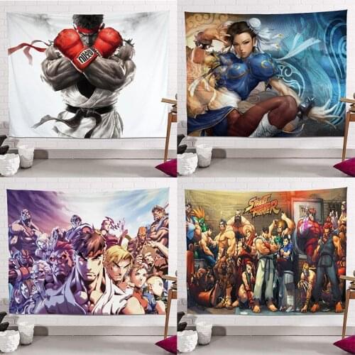 Game Printing Hanging Cloth Anime Wall Decoration Tapestry Kawaii Room Wall Decor Home Decoration Accessories Mural Poster tapiz