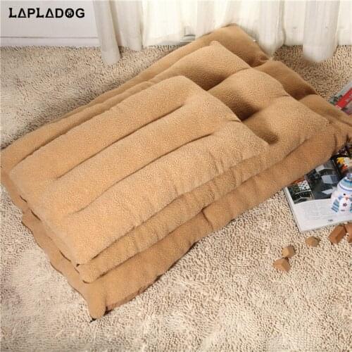 LAPLADOG 70x55cm Large Dog Bed Warm Sofa Puppy Beds House Home Kennel for Big and Small Dogs Pet Cat Sleeping Mat ZL340