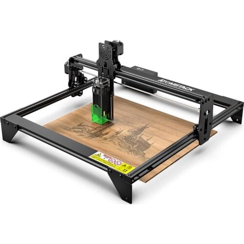 Laser Engraver Machine CNC Router ATOMSTACK A5 20W R3 Roller Desktop Engraving Wood Printer Cutter Craft Cutting Mark DIY Frame