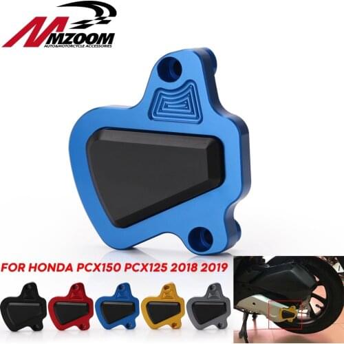 Motorcycle Modified CNC PCX 150 125 Engine Guard Cover Pad Protector For Honda PCX150 PCX125 2018 2019 Parts