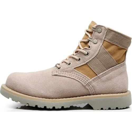 New Arrival Flock Plush Winter Boots Men Size 37-44 Ankle Boots Warm Men Snow Boots Fashion Winter Lace-up Men Shoes