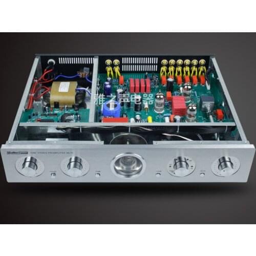 Latest M7 classic circuit tube pre-amplifier HIFI power amplifier audio bile pre-amp/12AU7*1/12AX7B*3