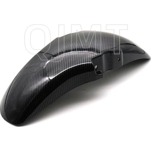 Motorcycle Front Tire Fender Fairing Part Carbon Fiber Pattern Fit For Honda CB400 1992-1998