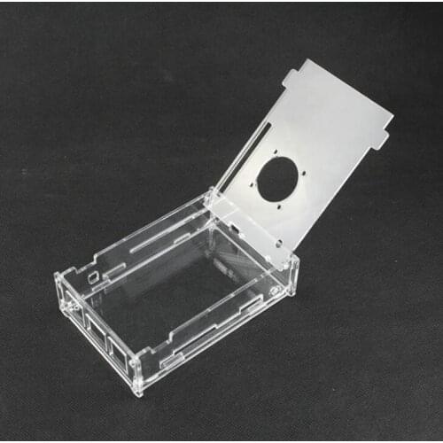 Clear Acrylic Case for Orange Pi Plus 2 Plastic Enclosure Transperent Shell For Orange Pi Plus 2 Clear Case with Free Shipping