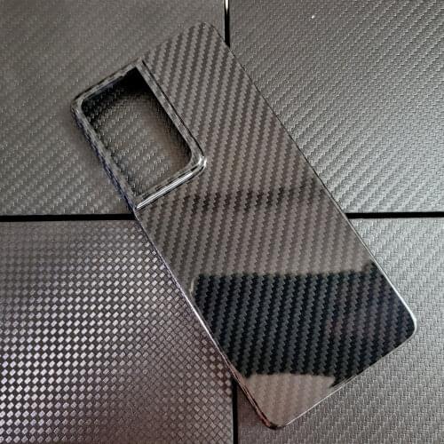 Ultra thin Glossy 100% Real Carbon Fiber Cover For Samsung Galaxy S21 Ultra Carbon Fiber Case