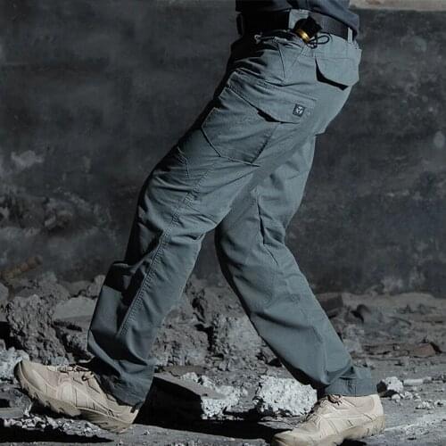 Waterproof Hiking Pants Men Military Tactical Pants Outdoor Mountain Climbing Sports Trousers Male Breathable Long Cargo Pants