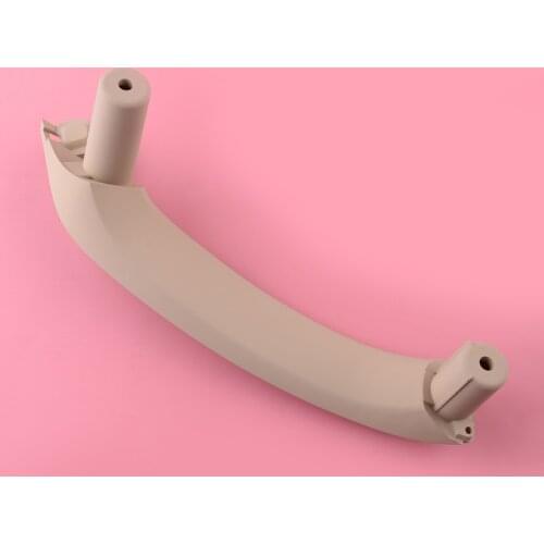 Beige Rear Right Interior Door Pull Handle Trim Cover Car Fit for BMW X3 F25 X4 F26 2011 2012 2013 2014 2015 2016 2017