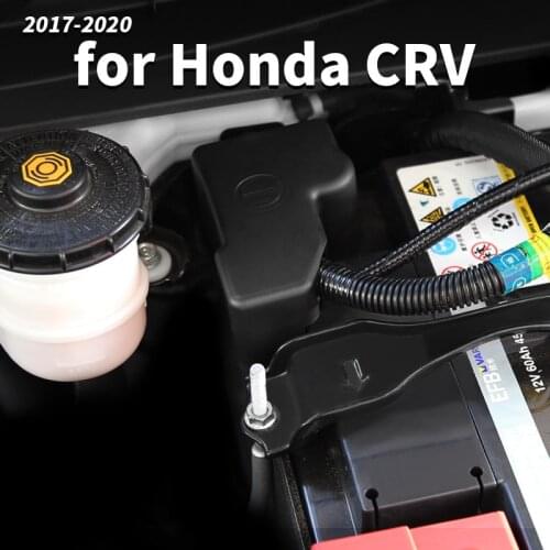 For Honda CRV CR-V 2017 2018 2020 Battery Protection Cover Engine Compartment Battery Negative Protection Cover Decoration Modif
