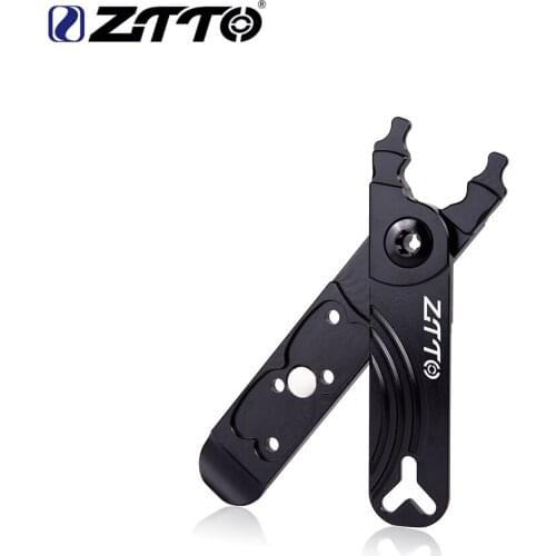 ZTTO Bicycle CNC Master link Plier Valve Tool Tire Lever Missing Link Box 4 in 1 Multifunction Tools