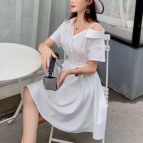 Белые летние платья AIYANGA China At AliExpress