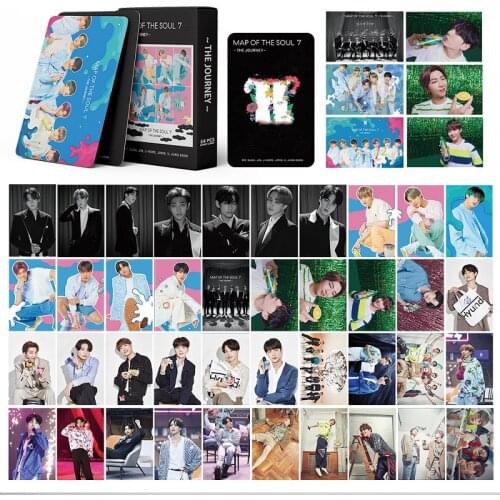 K-POP New South Korean Groups Bangtan Boys Album Lomo Card Poster New Album Map Of The Soul 7 Card Photocard JUNG KOOK JIMIN V