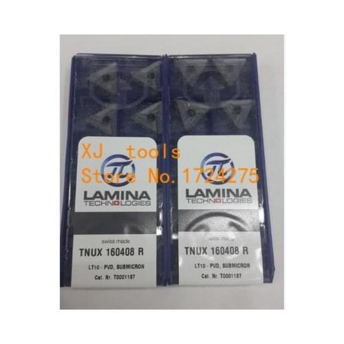 Free Shipping 10Pcs TNUX160408R LT10 tungsten Carbide insert Cutting tools turning ,carbide inserts Lathe turning tool