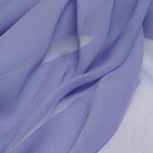 Red Raspberry Blue Purple 8momme 5A Class High Quality Silk Georgette Fabric 100%Silk Materials Women Dress Cloth Freeshipping