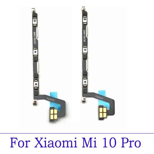 New For Xiaomi Mi 10 Mi10 Pro Power Switch On/Off Button Volume Key Button Flex Cable