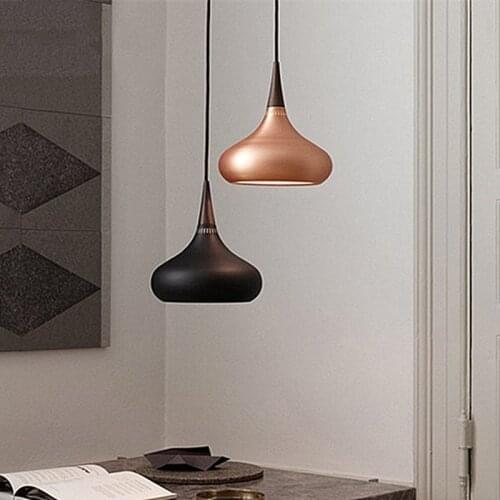 Orient Pendant Light post-modern Danish vintage hanging lamp minimalist aluminum pendant light Bar clothes shop lighting fixtur
