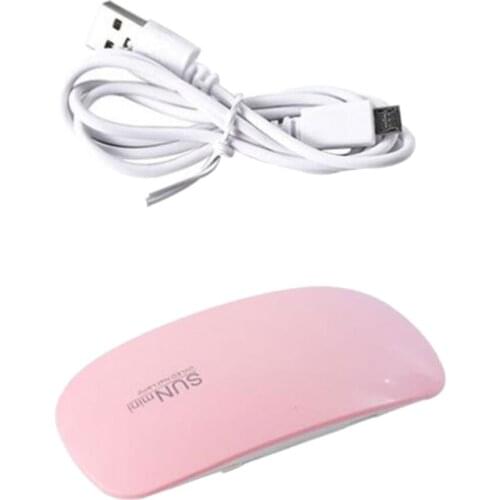 Perfeclan Mini Nail Dryer UV Lamp Portable Acrylic Nail Gel Curing Light 6W UV Gel Curing Lamp Gel Polish Light