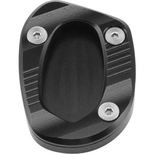 Motorcycle Kickstand Foot Side Stand Extension Pad Support Plate for Triumph Speed Twin 1200 2019 2020