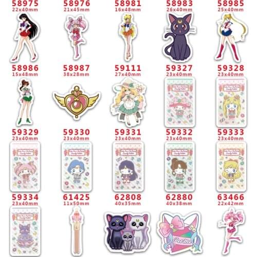 DIY Craft Supplies Sewing Accessories Cartoon Fairy Printed Planar Resins Mold 10 Pieces. PR-58975