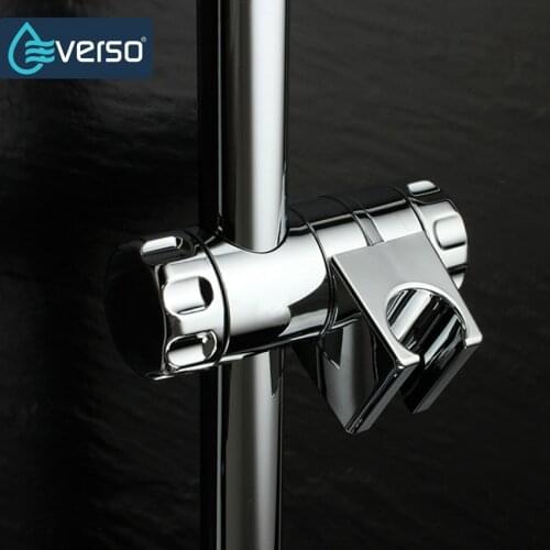 ABS Plastic Adjustable Shower Mounting Brackets Handheld Shower Head Holder Bracket Wall Mount for Bathroom Top Spray