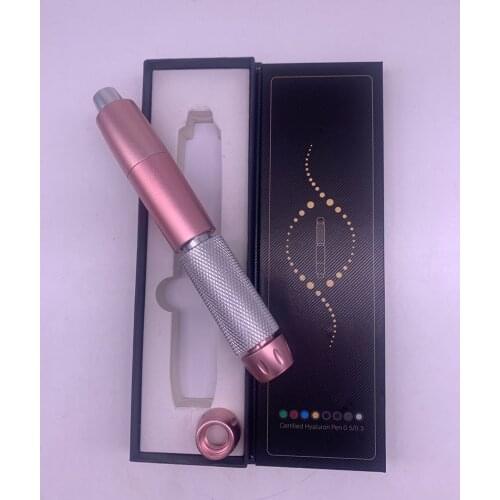 2in 1 Hyaluron Pen with 3 Level Adjust Pressure Hyaluronic Acid Pen for Anti Wrinkle Lip Lifting 0.3ml&0.5ml Nozzle Adapter New
