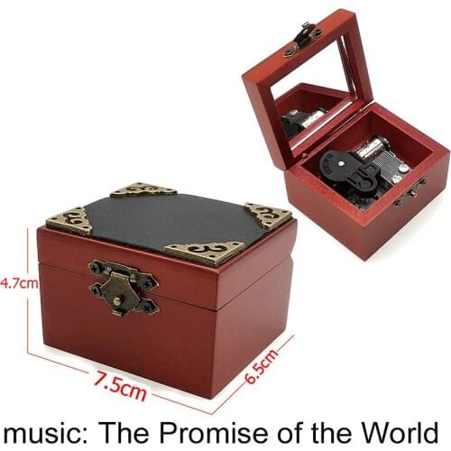 Wind up Retro music box The Promise of the World SEKAI NO YAKUSOKU Music mechanical for friends Christmas new year gift