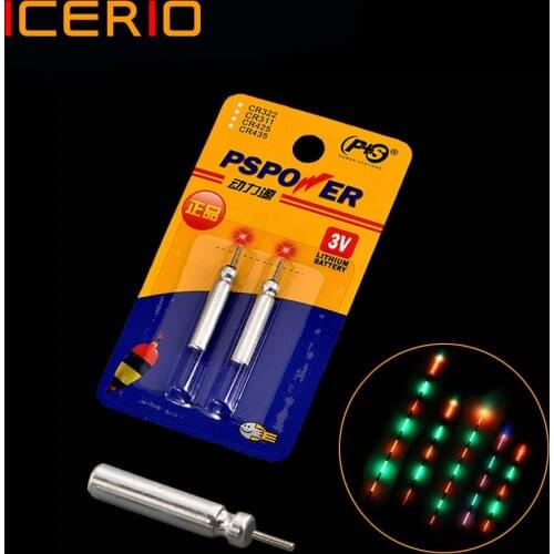 10PCS Electronic Fishing Float Battery CR311 CR322 CR425 CR435 for Night Fishing Electronic Luminous Float Battery