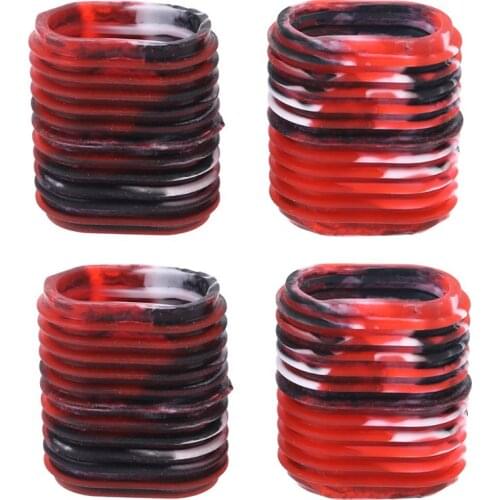 4Pcs Portable Multicolor Fishing Reel Grip Handle Cover Non-Slip Ergonomic Knob E56D