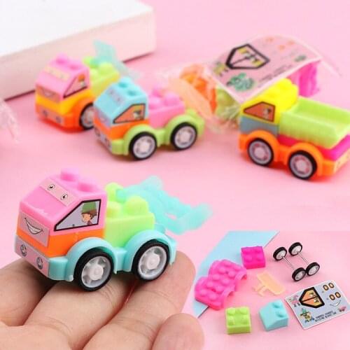 5pcs Childrens Mini Carpool Engineering Car Toy Gift Leisure Puzzle Christmas Gift