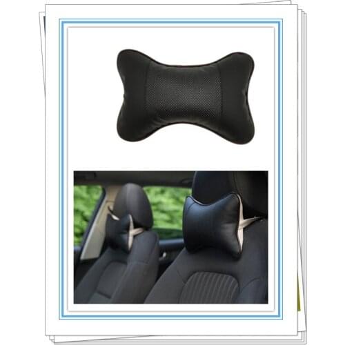 Auto pillow for car seat neck beautiful pillow with logo for VW Volkwangen MK7 Golf 7 Skoda Octavia A7
