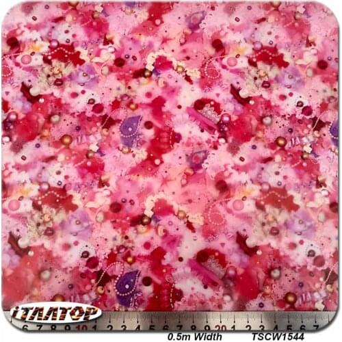 ITAATOP Hydrographic Dipping Film TSCW1544 0.5M * 2/10/20M Water Transfer Printing Film